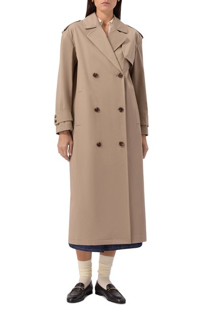 Хлопковый тренч THEORY, арт. P0104402, фото 3