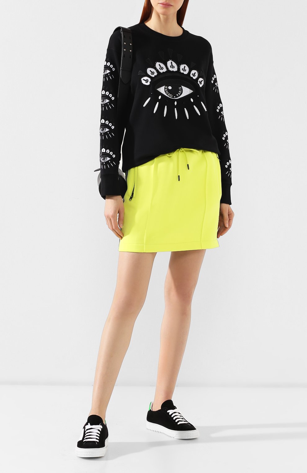 Хлопковый свитшот KENZO, арт. 2SW7864XJ, фото 2