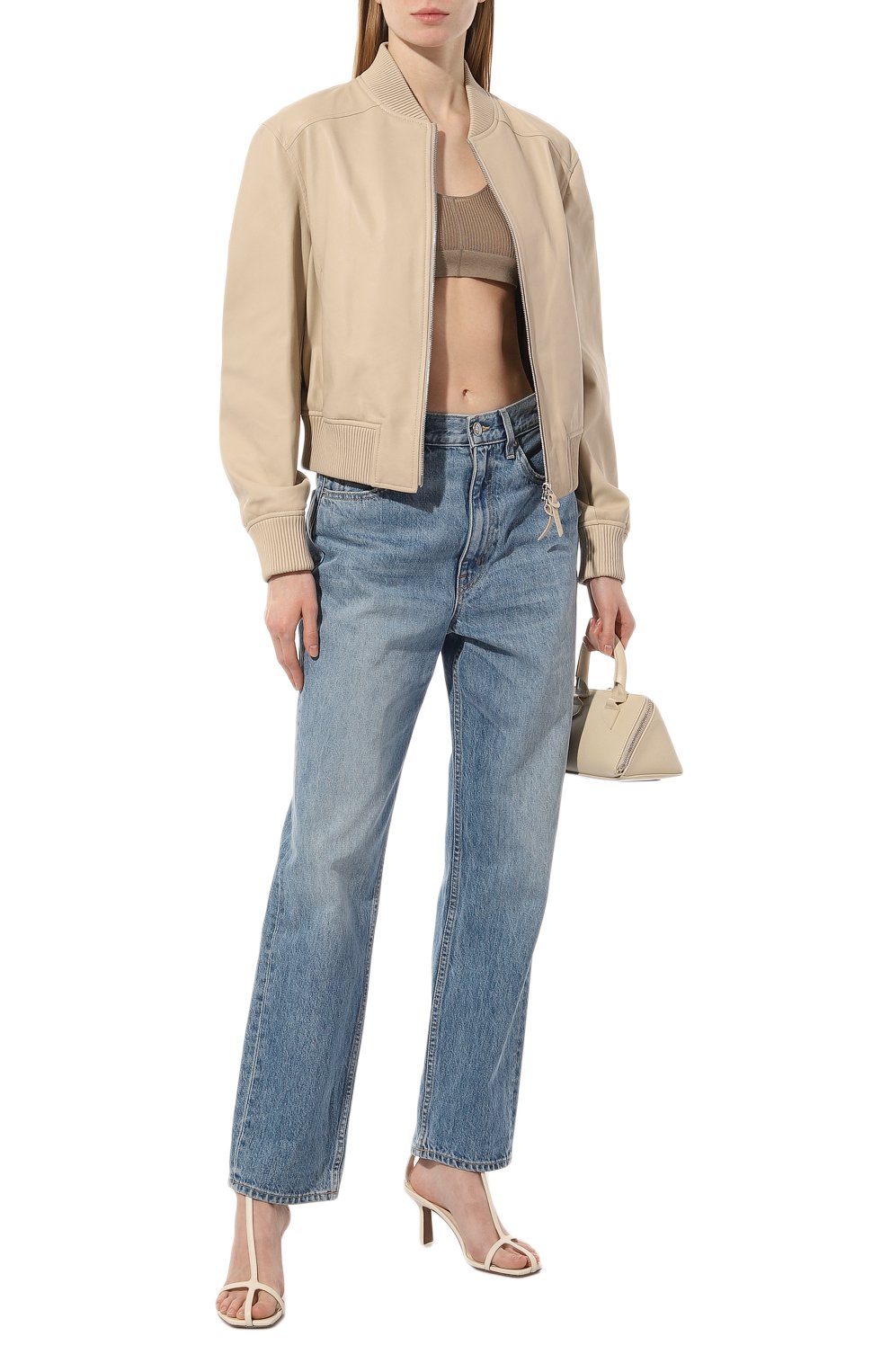 Кожаный бомбер ALINE, арт. AL030104, фото 2