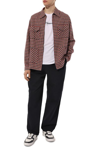 Кожаные кеды PAUL&SHARK, арт. 23418001, фото 2