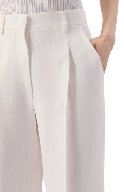 Брюки из вискозы и льна PINKO, арт. 104869/A2HA, фото 5