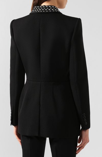 Жакет из шерсти и шелка GIVENCHY, арт. BW30AT12CL, фото 4