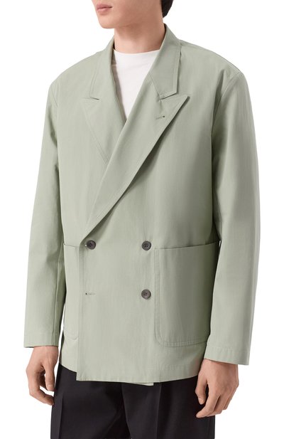 Хлопковый пиджак DRIES VAN NOTEN, арт. 020718/3309, фото 3