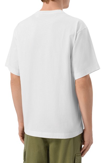 Хлопковая футболка BURBERRY, арт. 8121034, фото 4