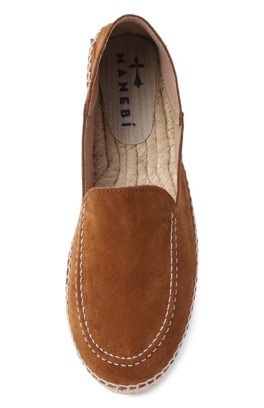 Замшевые эспадрильи Manebi X 0.0 LR/SUEDE Коричневый  X 0.0 LR/SUEDE Фото 6