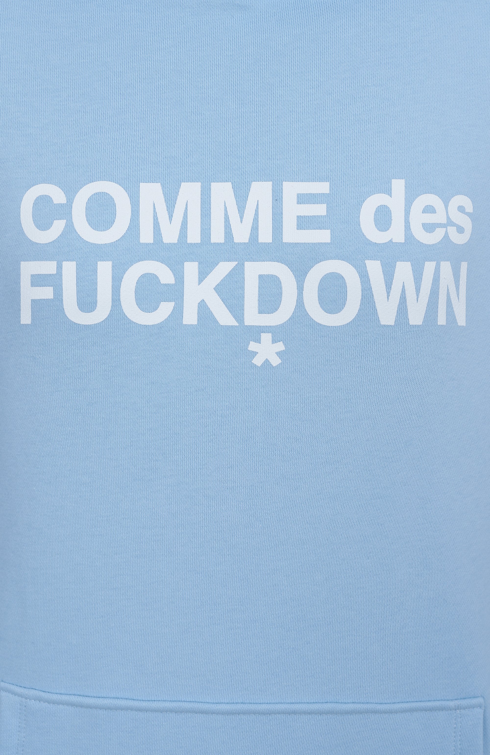 Хлопковое худи COMME DES FUCKDOWN, арт. CFABW01205, фото 6