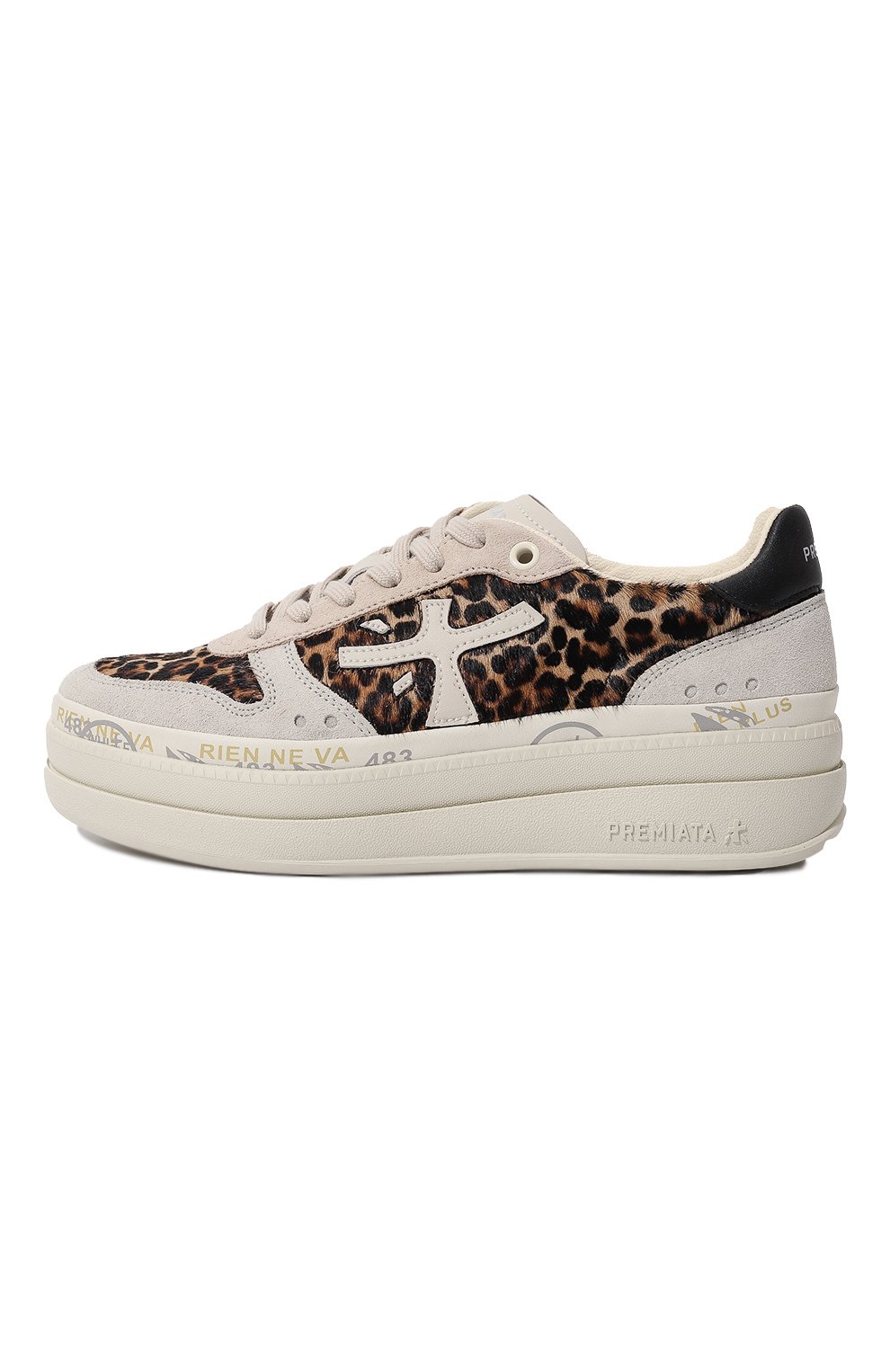 Кожаные кеды micol PREMIATA, арт. MIC0L/VAR 6828, фото 4