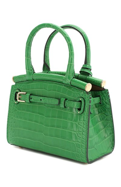 Сумка rl50 mini из кожи аллигатора RALPH LAUREN, арт. 435769101/AMIS, фото 3