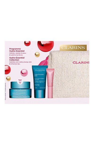Набор hydra-essentiel (50+15+5ml) CLARINS цвета по цене 5800 руб., арт. 80129836, фото 4 Набор hydra-essentiel (50+15+5ml) CLARINS, арт. 80129836, фото 4