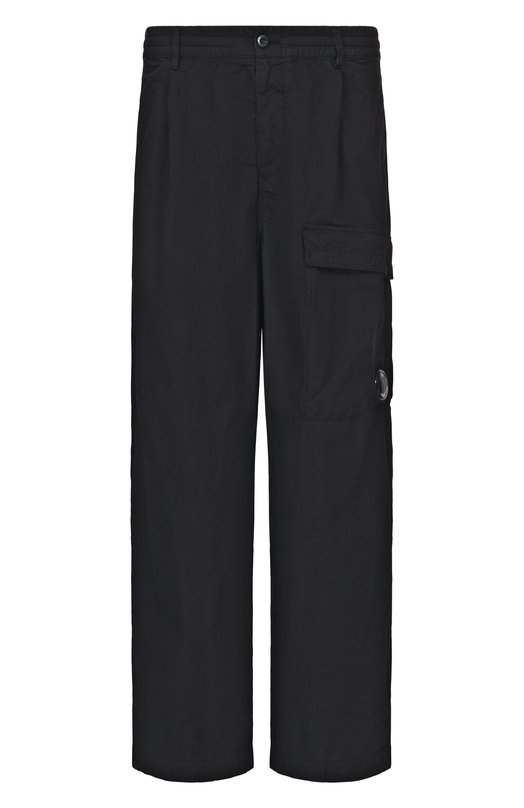 Хлопковые брюки C.P. Company 20CMPA126A/110325G Чёрный 20CMPA126A/110325G