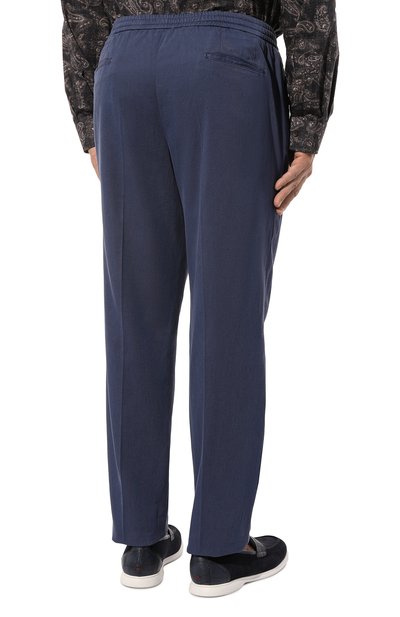 Брюки из хлопка и шелка MARCO PESCAROLO, арт. CHIAIAM/4707, фото 4