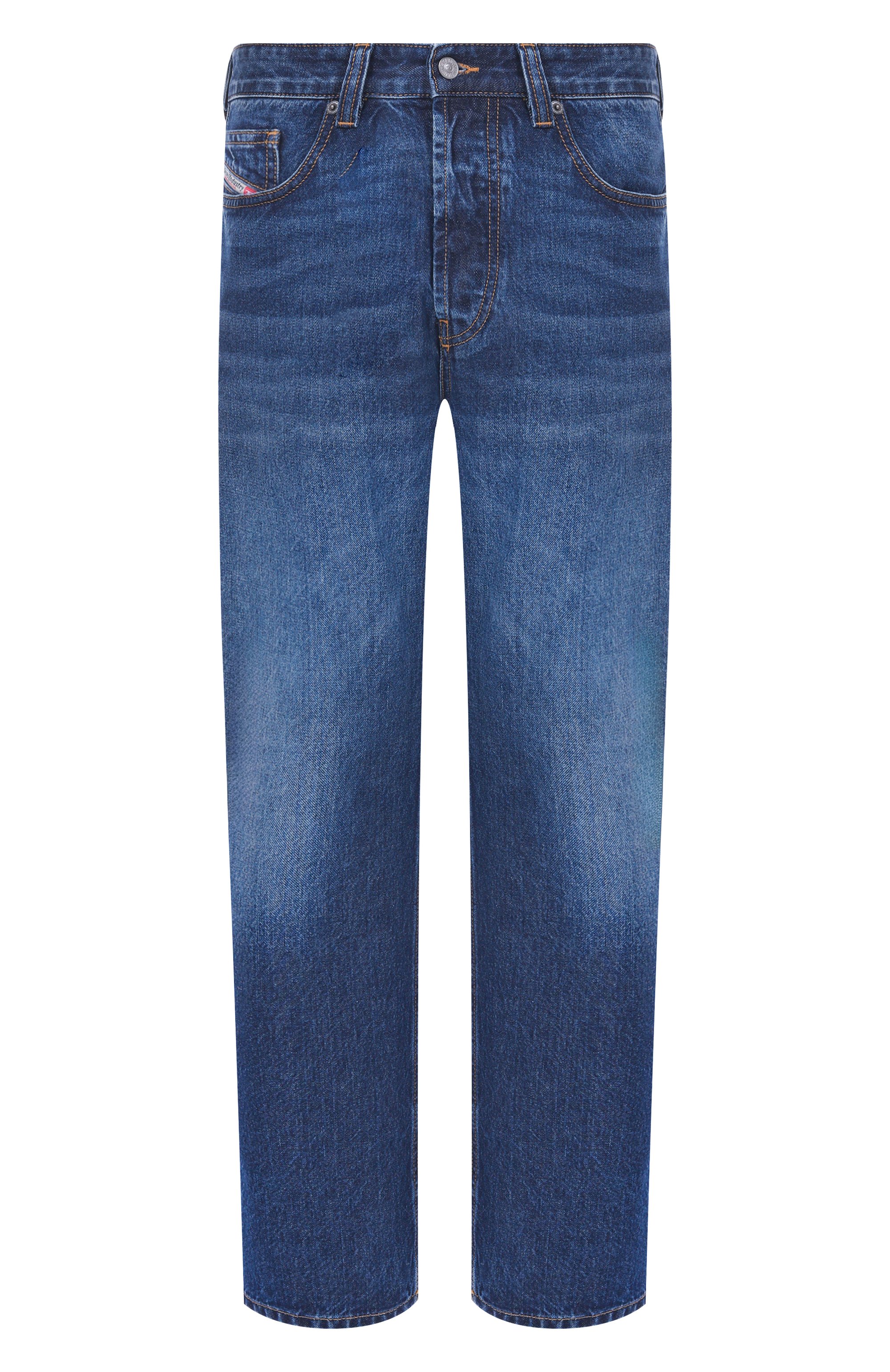 Джинсы 2024 d-macs DIESEL синего цвета по цене 21600 руб., арт. A18974/09I27, фото 1 Джинсы 2024 d-macs DIESEL, арт. A18974/09I27, фото 1