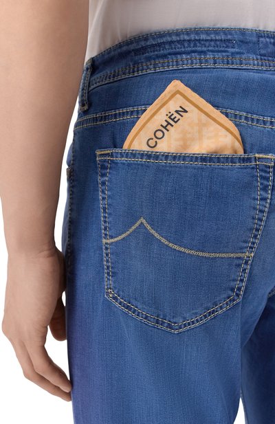 Джинсы bard JACOB COHEN синего цвета по цене 66450 руб., арт. JUM_QM004 059 S3735 V1, фото 5 Джинсы bard JACOB COHEN, арт. JUM_QM004 059 S3735 V1, фото 5