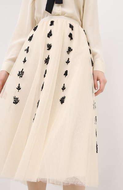 Юбка REDVALENTINO бежевого цвета по цене 97550 руб., арт. UR3RA01A/5BM, фото 3 Юбка REDVALENTINO, арт. UR3RA01A/5BM, фото 3