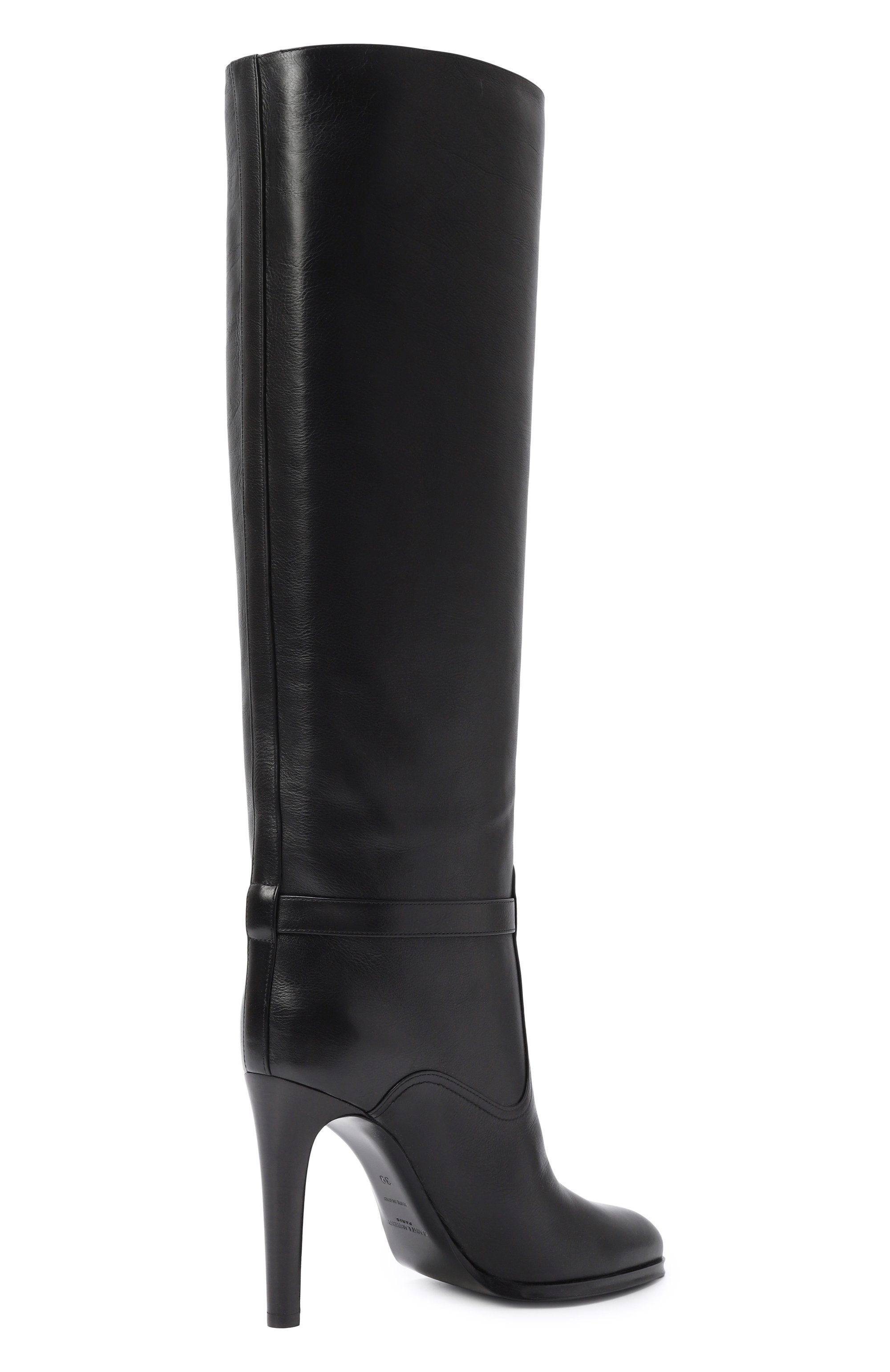 Кожаные сапоги diane SAINT LAURENT, арт. 743797/25V00, фото 5