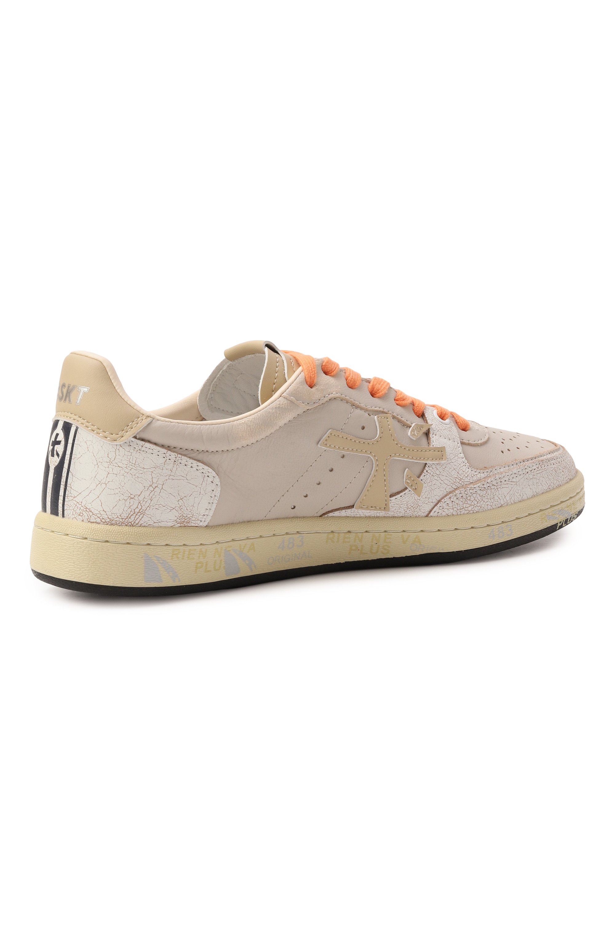 Кожаные кеды bskt clay-d PREMIATA, арт. BSKTCLAD/VAR 7315, фото 5