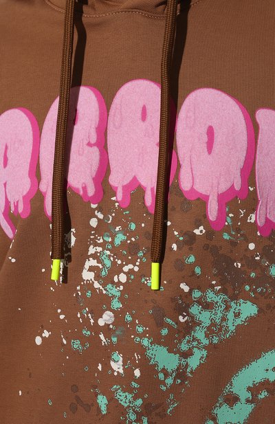 Хлопковое худи BARROW бежевого цвета по цене 29950 руб., арт. 032500/W, фото 5 Хлопковое худи BARROW, арт. 032500/W, фото 5