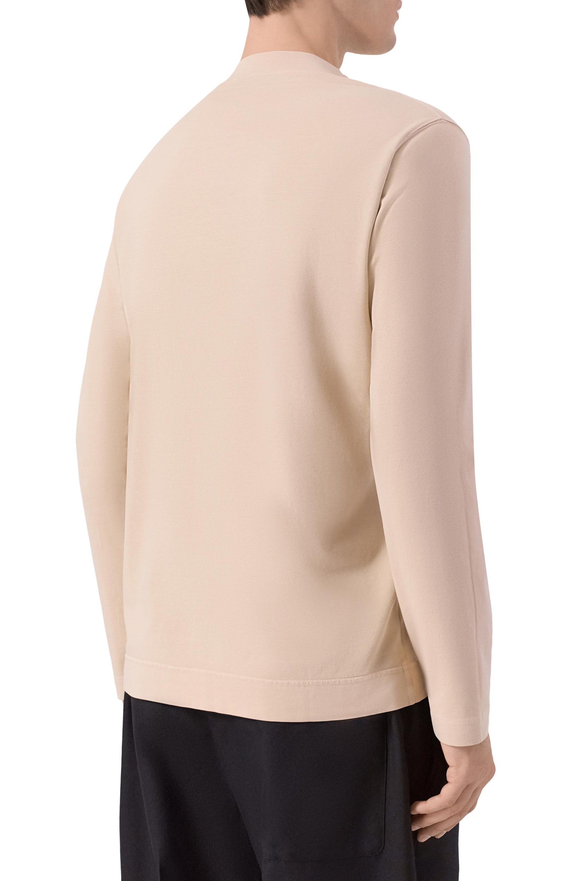 Хлопковый лонгслив CIRCOLO 1901, арт. CN4953, фото 4