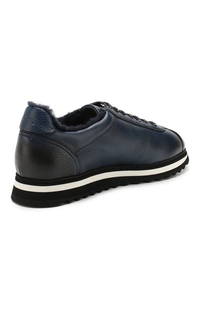 Кожаные кроссовки DOUCAL'S, арт. DU1795WINNUM019NB04, фото 4