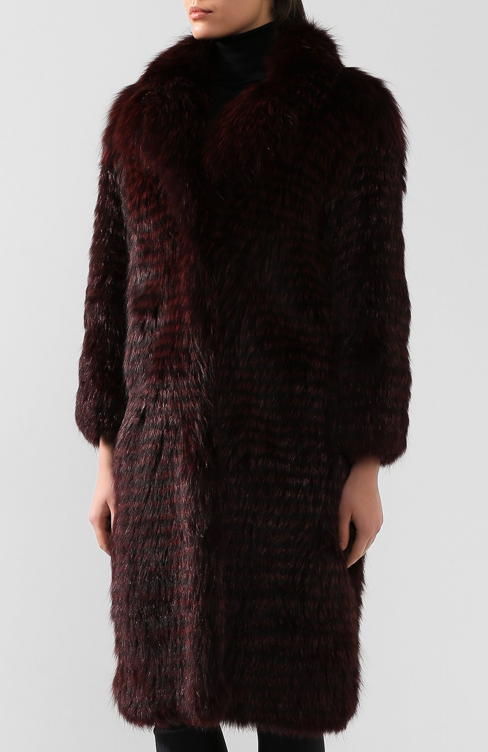 Шуба из меха лисицы COLOR TEMPERATURE, арт. 19CT1004, фото 3