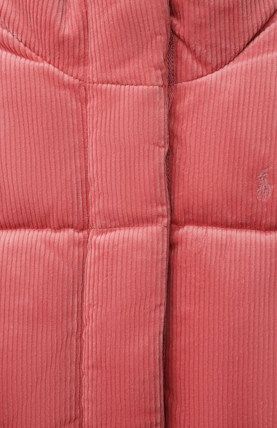 Пуховый жилет из вельвета POLO RALPH LAUREN, арт. 312850590, фото 3