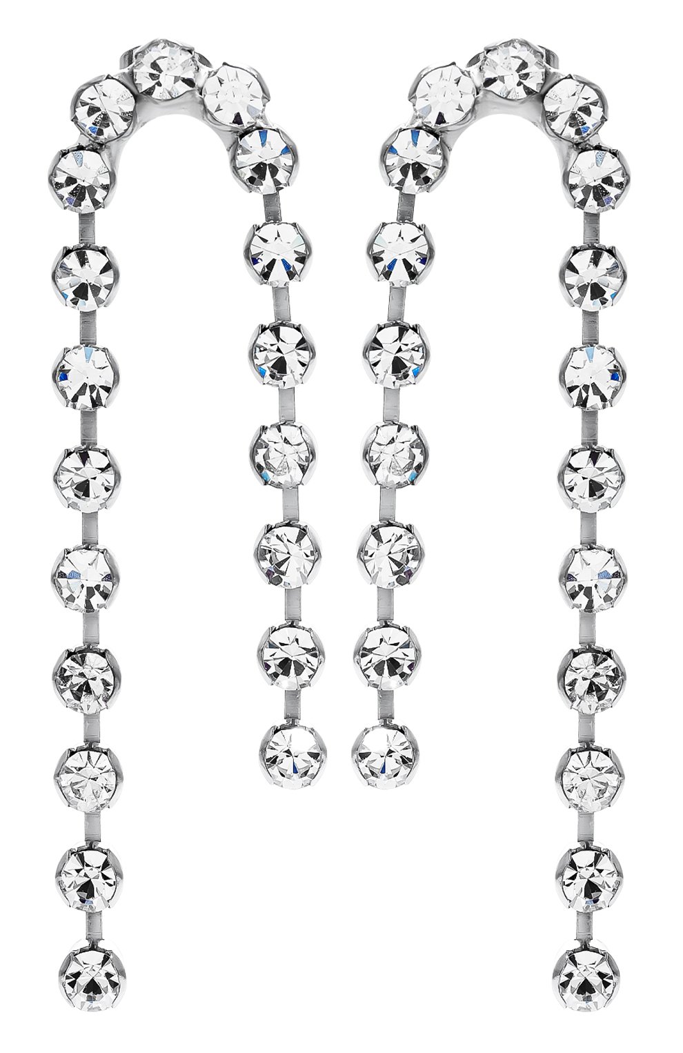 Серьги FORTE_FORTE прозрачного цвета по цене 11200 руб., арт. 10806, фото 1 Серьги FORTE_FORTE, арт. 10806, фото 1