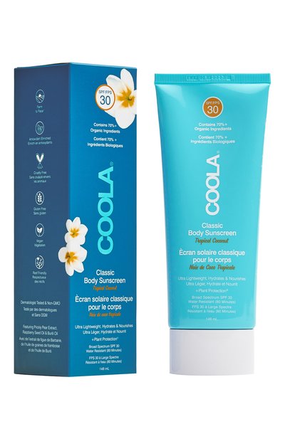 Солнцезащитный крем для тела "тропический кокос" spf 30 (148ml) COOLA, арт. CL10346, фото 2