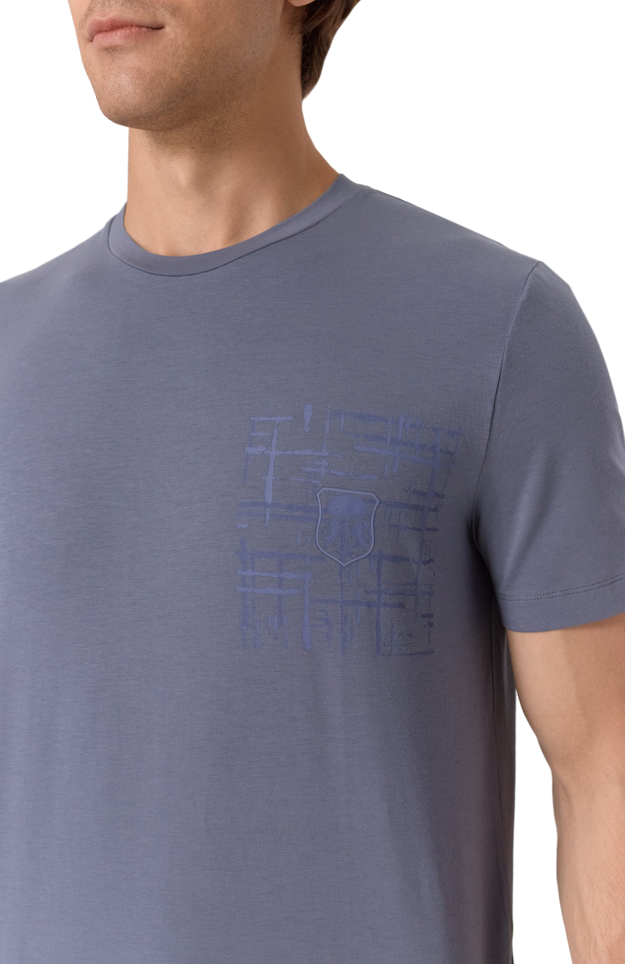 Хлопковая футболка CORNELIANI, арт. 26G583-2625024, фото 5