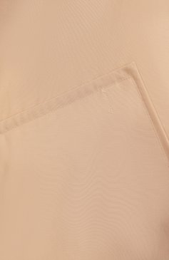 Женская хлопковая куртка JIL SANDER бежевого цвета, арт. J04AM0001-J45026 | Фото 7 (Рукава: Длинные; Материал внешний: Хлопок; Длина (верхняя одежда): Короткие; Кросс-КТ: Куртка, Легкие; Стили: Минимализм)