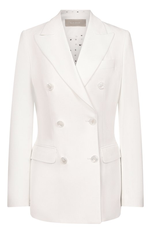Жакет из вискозы Elie Saab J0204/GA005 Белый J0204/GA005