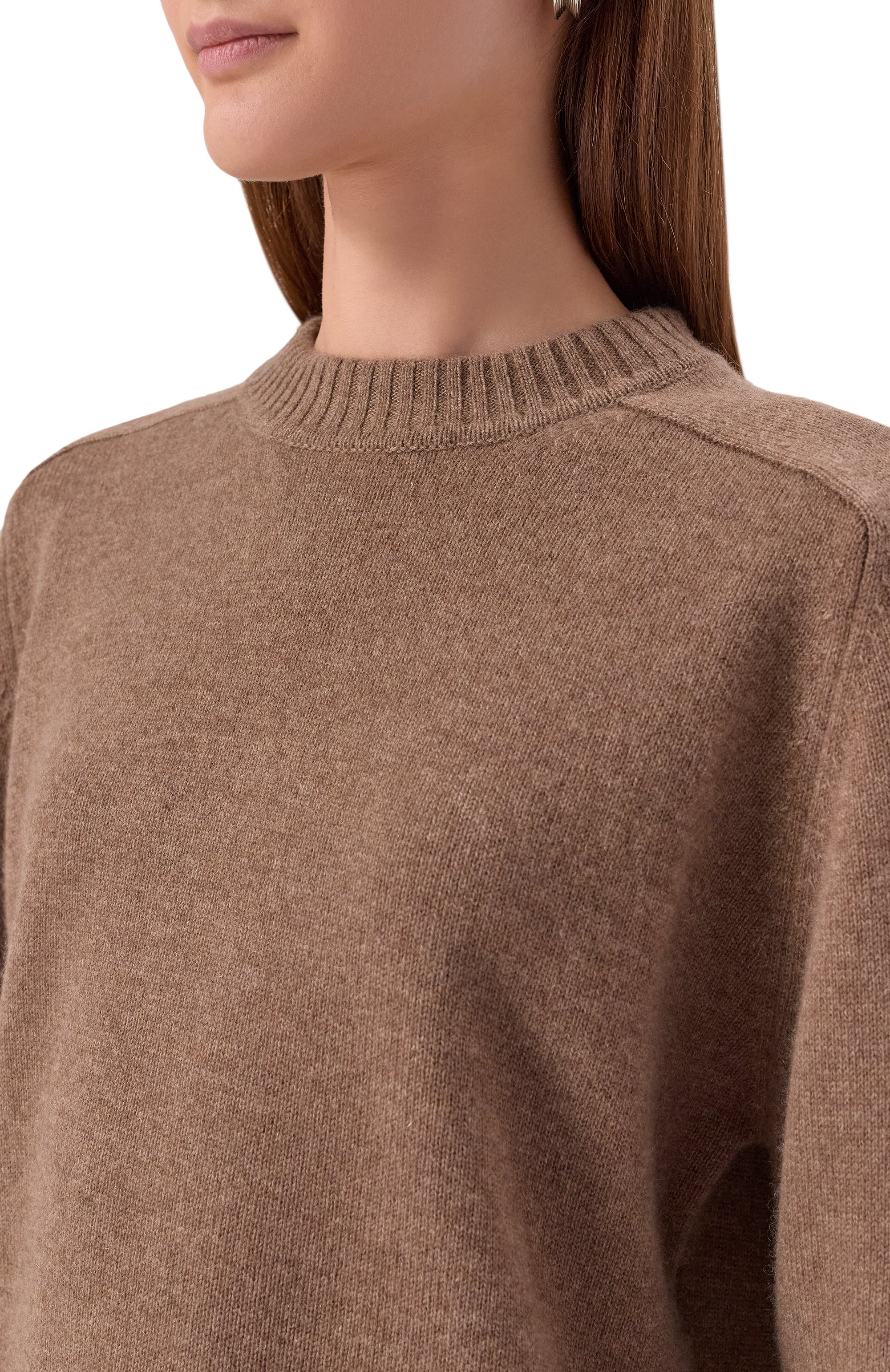 Кашемировый свитер LOULOU DE SAISON бежевого цвета по цене 51350 руб., арт. BALTRA LDS, фото 5 Кашемировый свитер LOULOU DE SAISON, арт. BALTRA LDS, фото 5