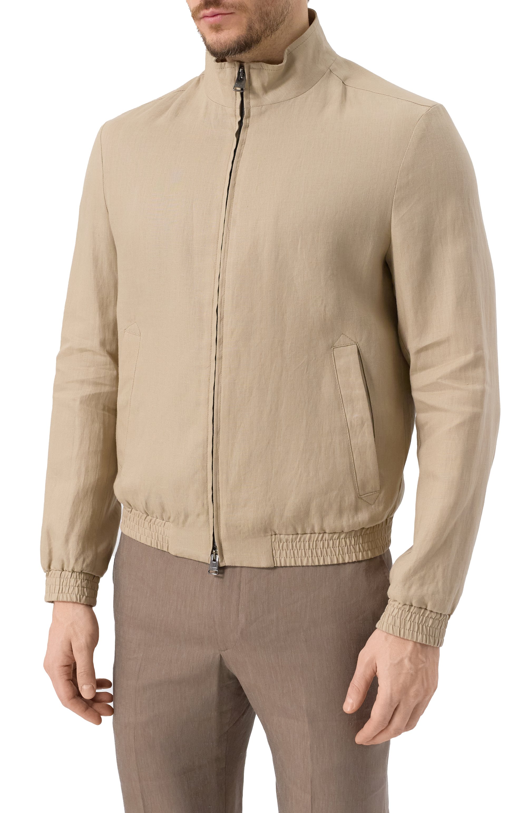 Льняной бомбер CANALI, арт. 040988US/SG02985, фото 3