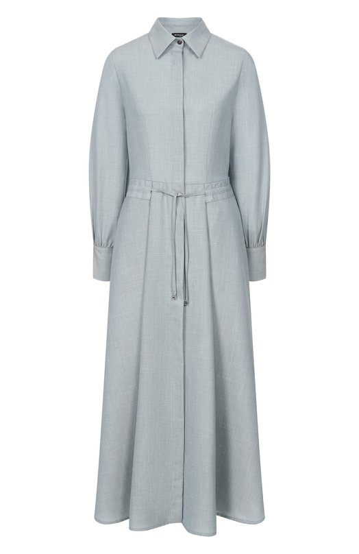 Платье из шерсти и кашемира Kiton D58334K0907G Зелёный D58334K0907G