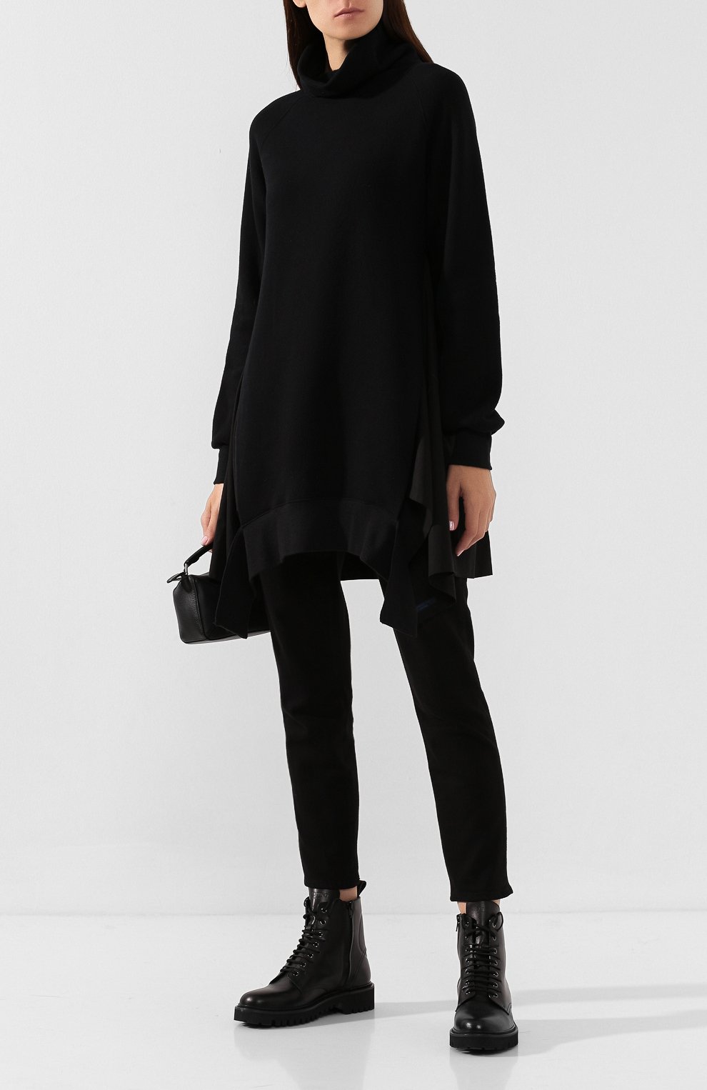 Хлопковый свитер YOHJI YAMAMOTO, арт. FJ-B54-800, фото 2