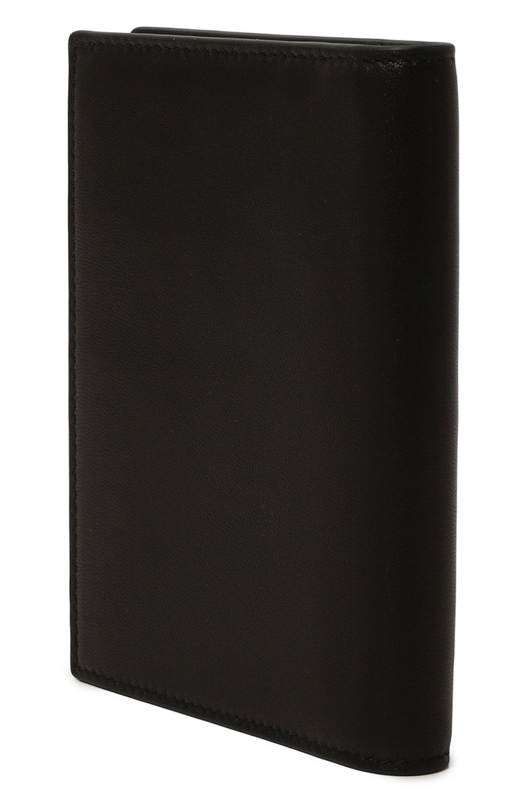 Мужской кожаная обложка для паспорта GIORGIO ARMANI черного цвета, арт. Y2R713/YS97J | Фото 2 (Материал: Натуральная кожа; Нос: Не проставлено; Кросс-КТ: обложки и футляры)