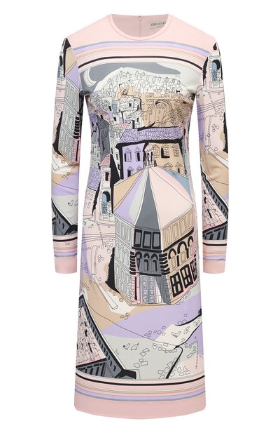 Женское платье из вискозы и шелка EMILIO PUCCI, арт. 1EJG80/1E727