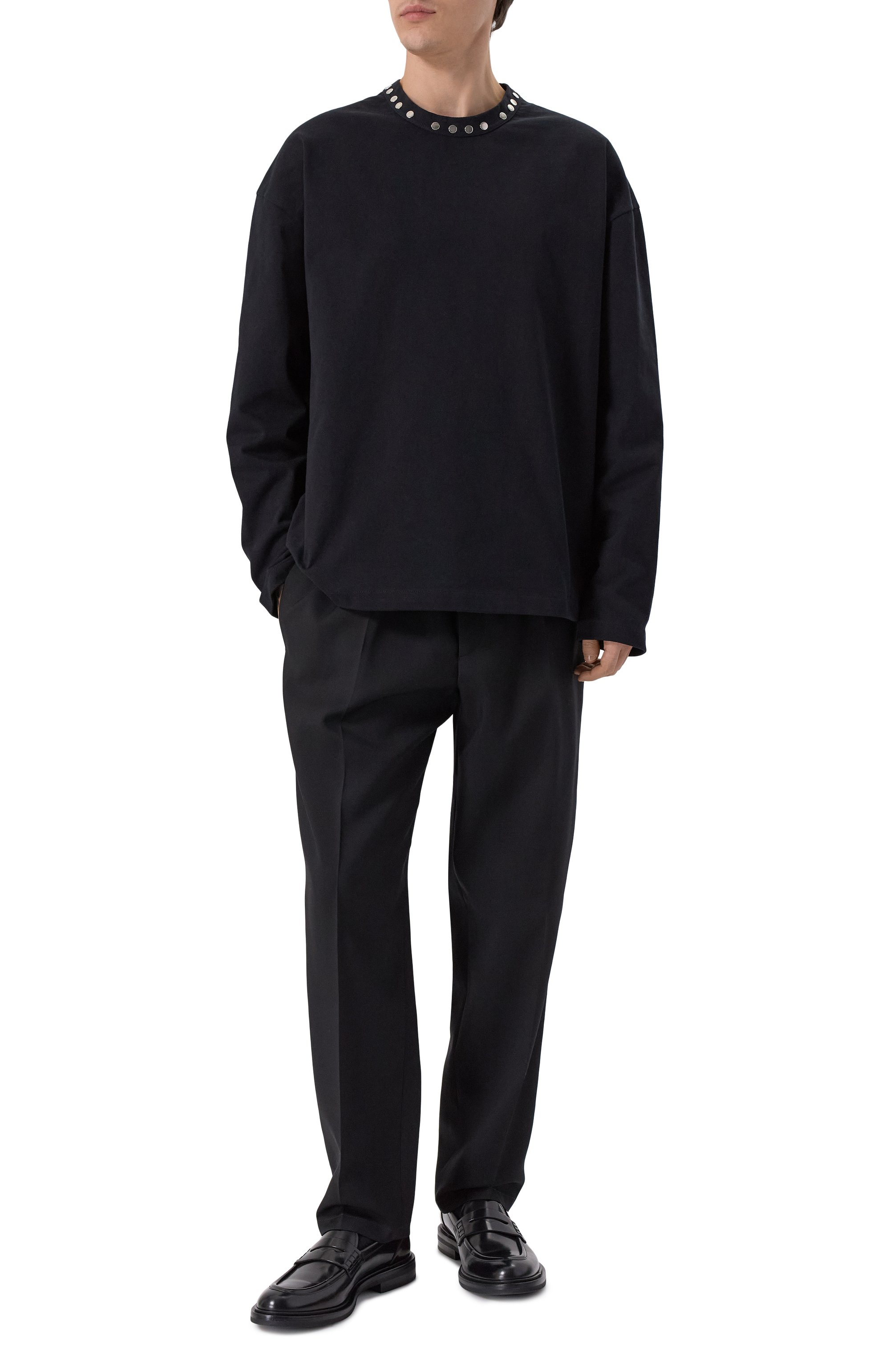 Хлопковый лонгслив JIL SANDER, арт. J22GC0216/J20244, фото 2