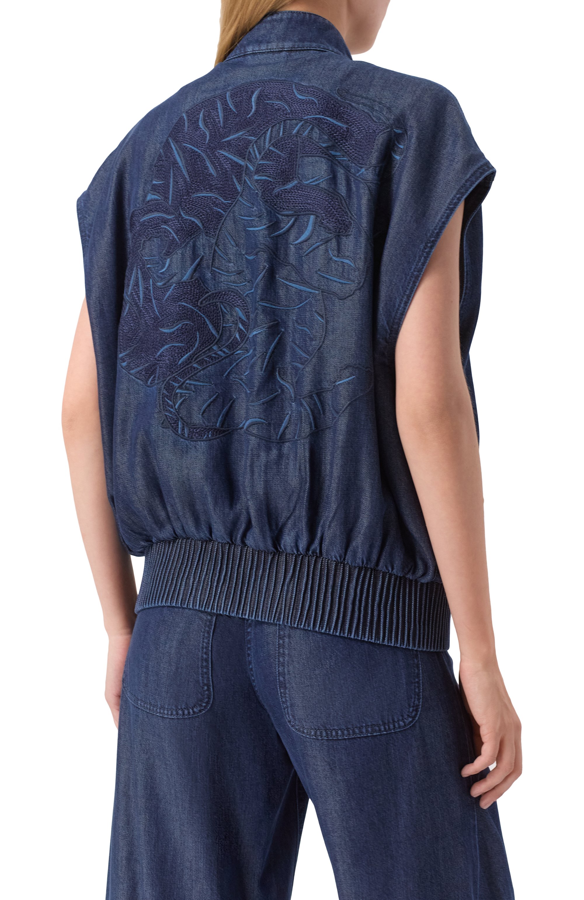 Джинсовый жилет GIORGIO ARMANI, арт. GW001342/AF15323, фото 4