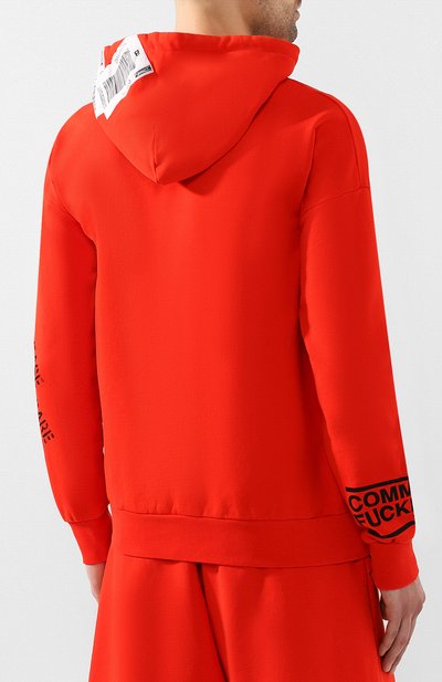 Хлопковое худи COMME DES FUCKDOWN, арт. CDFU399, фото 4