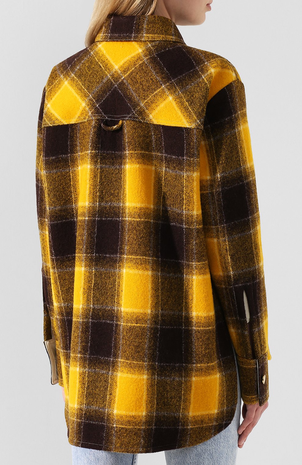 Шерстяная рубашка DOROTHEE SCHUMACHER, арт. 446901/C0L0URFUL CHECK, фото 4