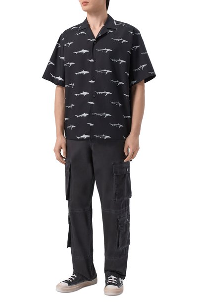 Мужская хлопковая рубашка HUGO BLUE, арт. 50555413