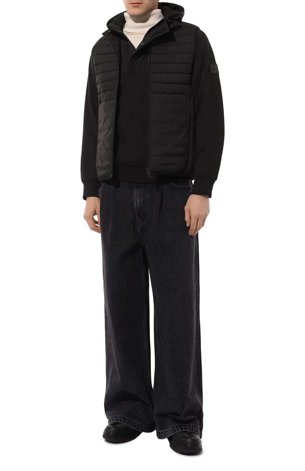 Хлопковое худи BOSS ORANGE, арт. 50523936, фото 2