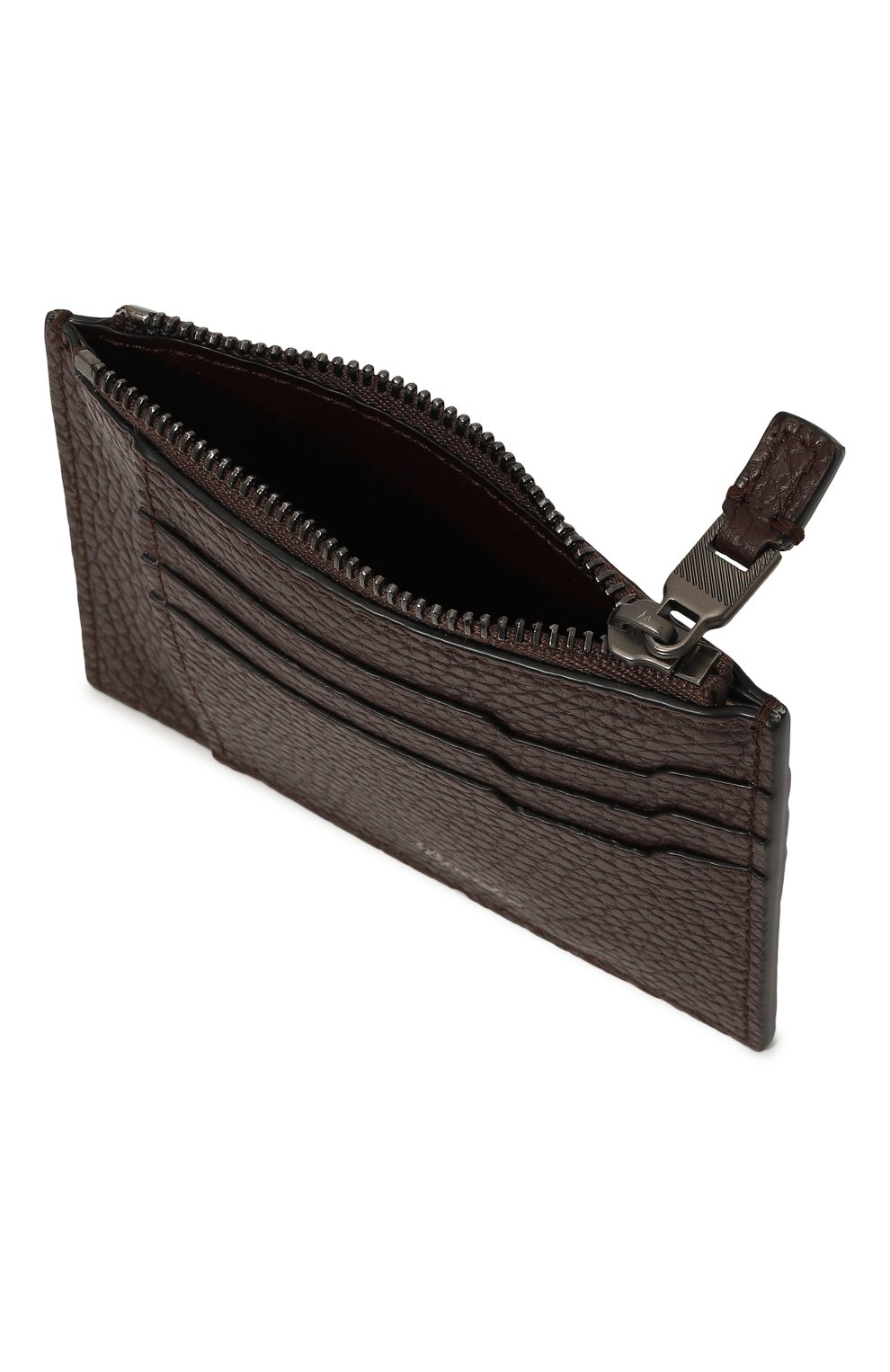 Кожаный футляр для кредитных карт PINEIDER FIRENZE 1774 темно-коричневого цвета по цене 23700 руб., арт. P737SS18533056, фото 3 Кожаный футляр для кредитных карт PINEIDER FIRENZE 1774, арт. P737SS18533056, фото 3