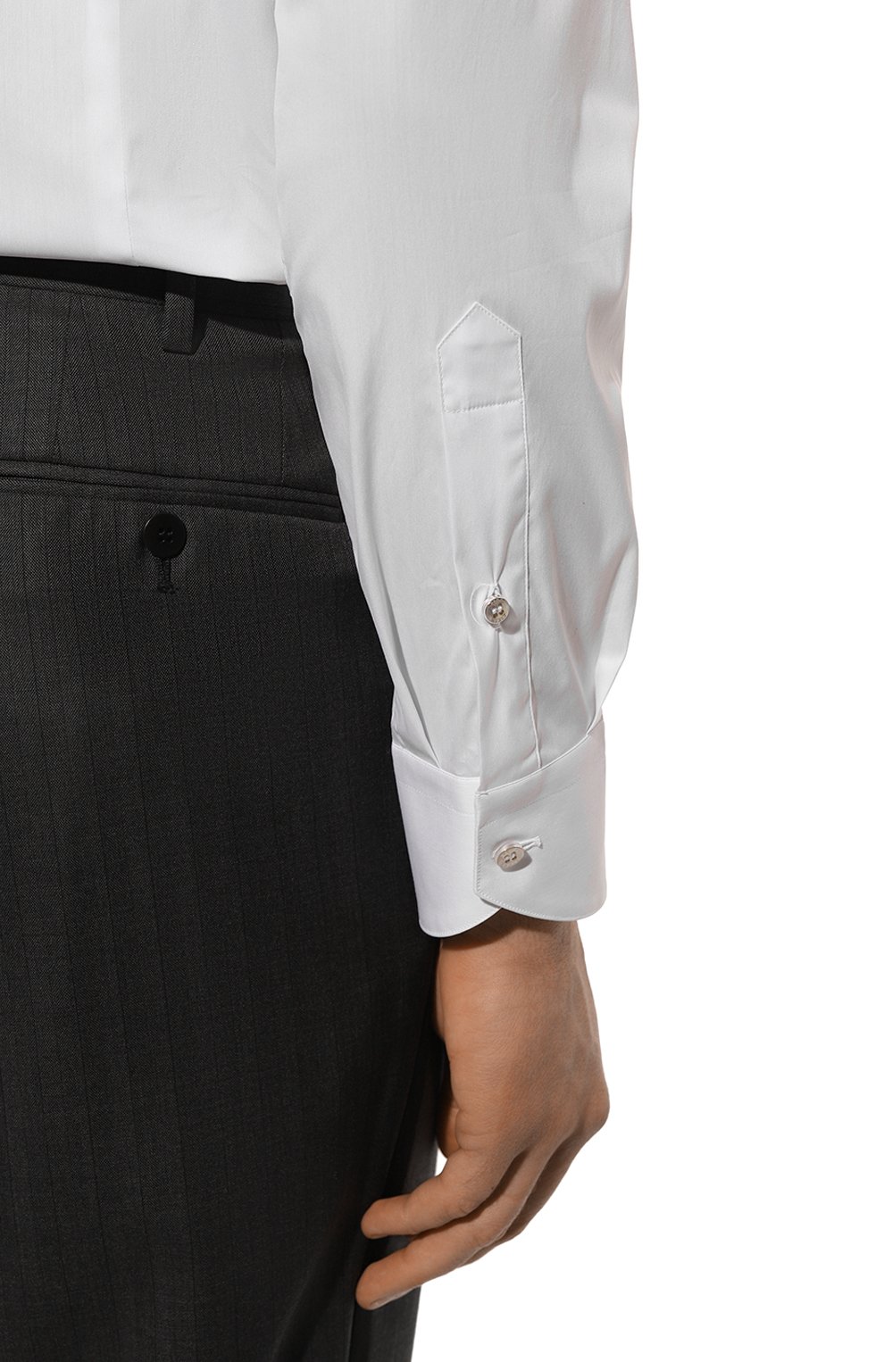 Хлопковая сорочка ZILLI, арт. MFZ-13037-345108/0003, фото 6