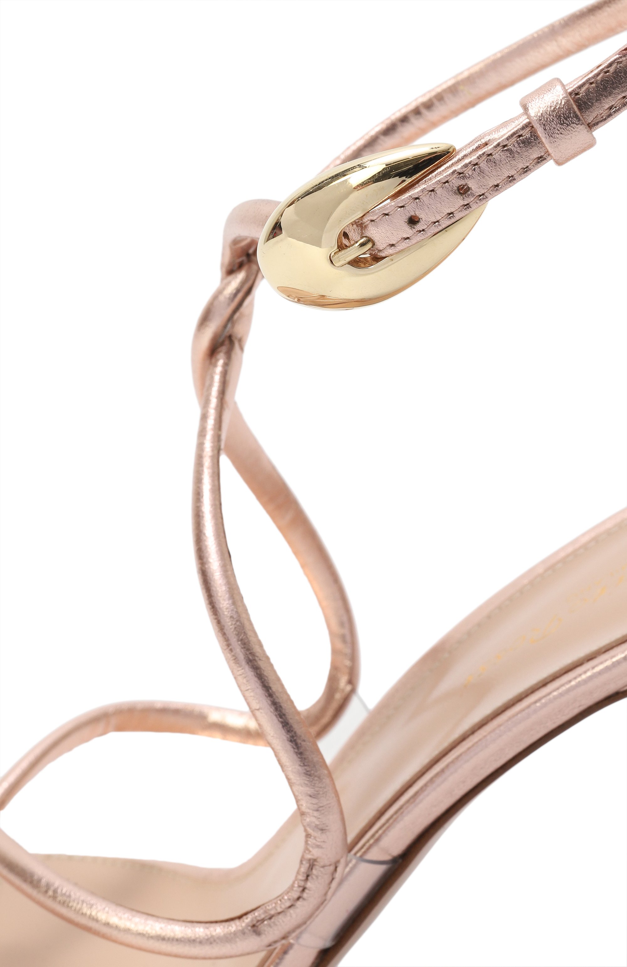 Кожаные босоножки black mamba 85 GIANVITO ROSSI, арт. G32575.85RIC.NIGPEHT, фото 7