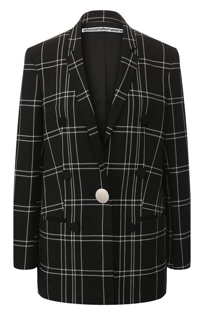 Женский жакет в клетку ALEXANDER WANG, арт. 1WC2192128