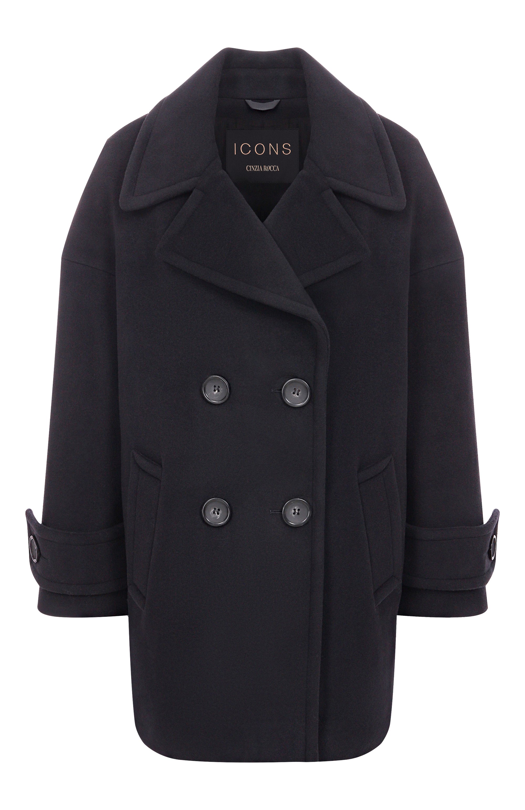 Пальто из шерсти и кашемира CINZIA ROCCA, арт. UR28001/D8, фото 1