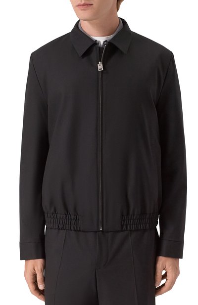 Бомбер HUGO черного цвета по цене 47800 руб., арт. 50554288, фото 3 Бомбер HUGO, арт. 50554288, фото 3