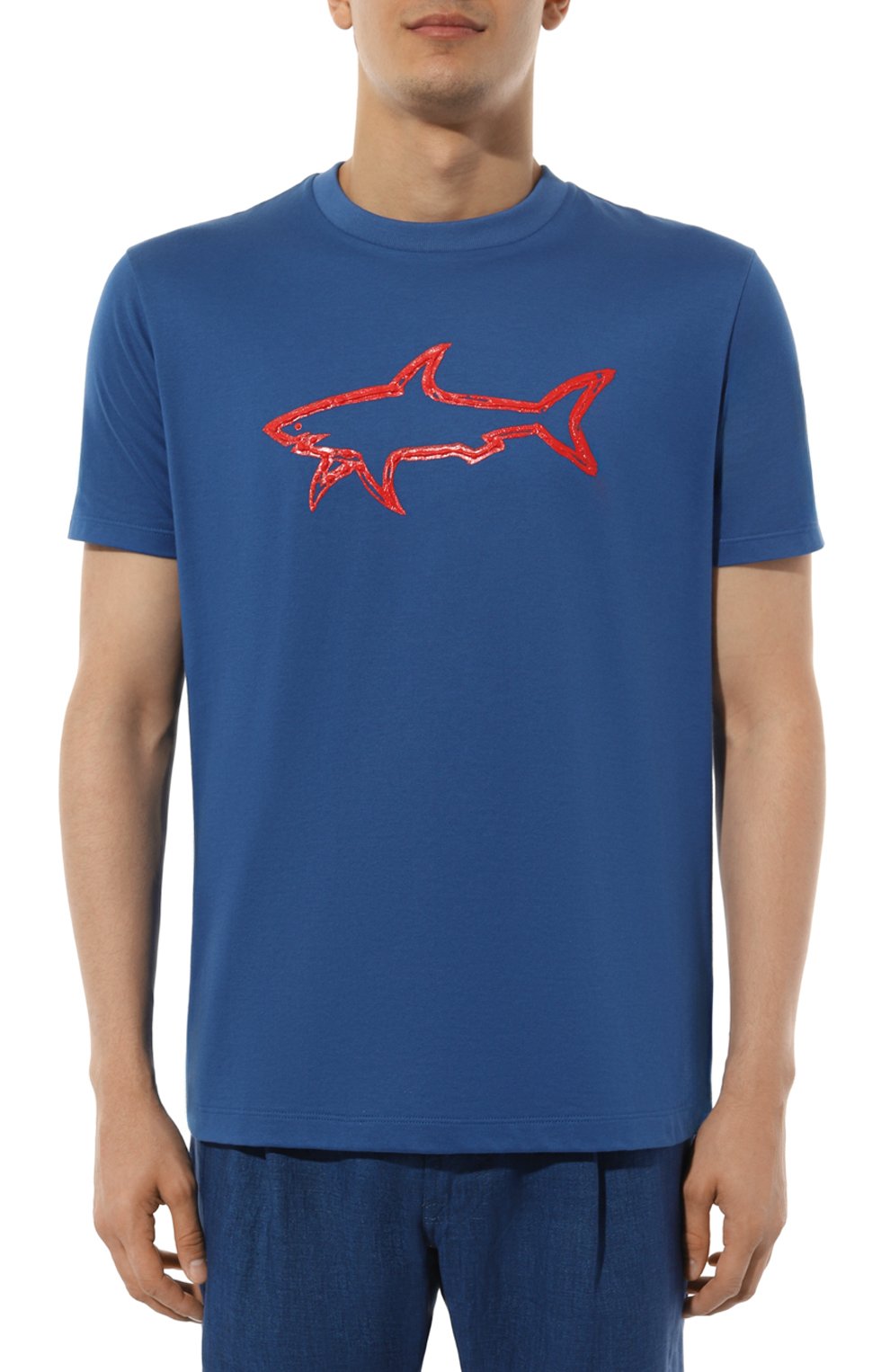 Хлопковая футболка PAUL&SHARK, арт. 12311633, фото 3