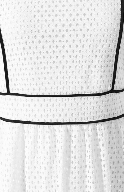 Платье с контрастной отделкой REDVALENTINO, арт. RR0VAC45/PHJ, фото 5